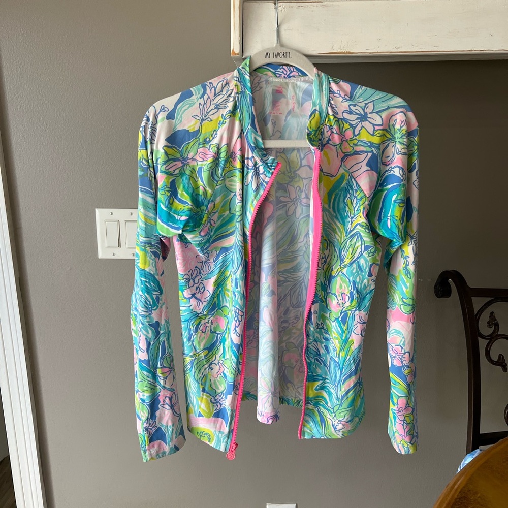 Lilly Pulitzer rash guard L